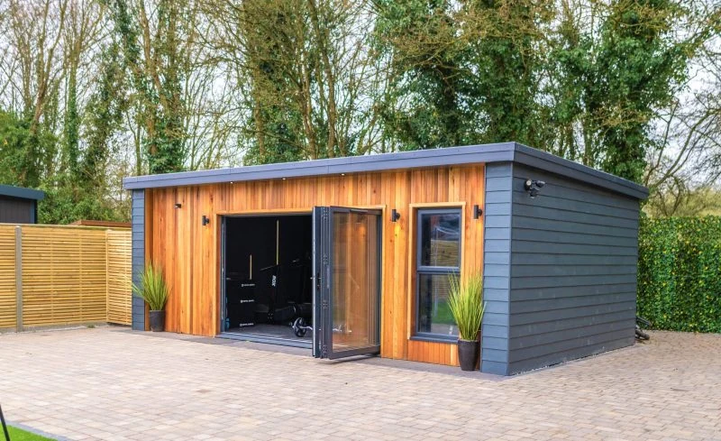 Timber garden room