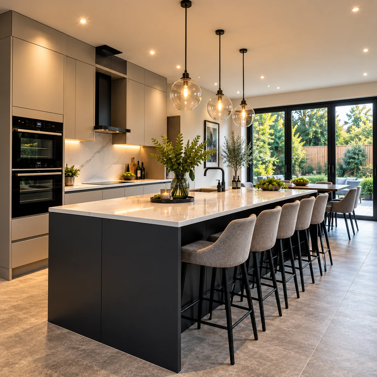 Modern kitchen renovation